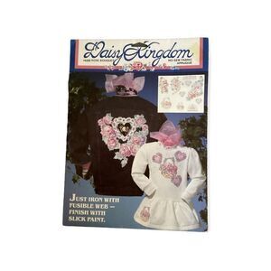 COPY - Vintage 1991 Daisy Kingdom Rose Bouquet #6325 No Sew Fabric Appliqué